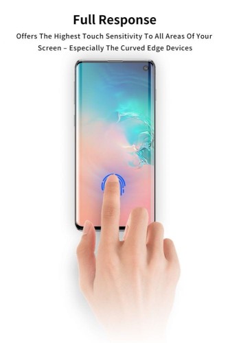 SZKŁO HARTOWANE T-MAX UV GLASS REPLACEMENT GALAXY S10+ PLUS CLEAR