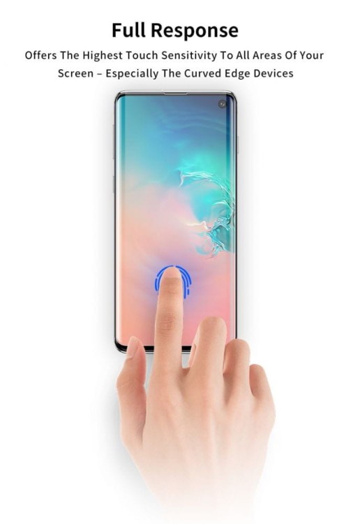 SZKŁO HARTOWANE T-MAX UV GLASS REPLACEMENT GALAXY S10+ PLUS CLEAR