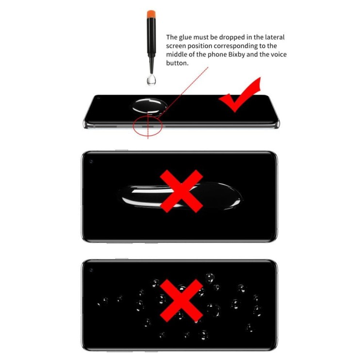 SZKŁO HARTOWANE T-MAX UV GLASS REPLACEMENT GALAXY S10+ PLUS CLEAR