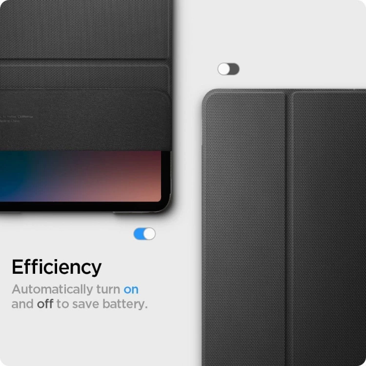 SPIGEN LIQUID AIR FOLIO IPAD PRO 12.9 2021 BLACK