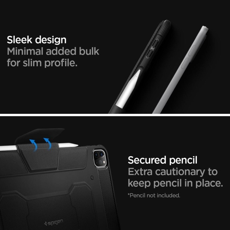 SPIGEN RUGGED ARMOR ”PRO” IPAD PRO 11 2020/2021 BLACK