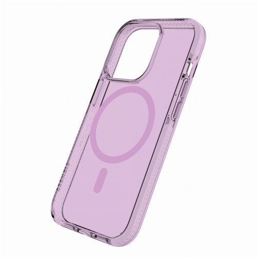 Półprzezroczyste etui/case Prodigee Safetee Neo do iPhone'a 14 Pro w kolorze różowym (cover) | supershield.pl