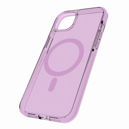 Półprzezroczyste etui/case Prodigee Safetee Neo do iPhone'a 14 Plus w kolorze fioletowym (cover) | supershield.pl