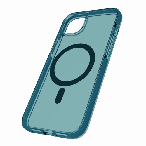 Półprzezroczyste etui/case Prodigee Safetee Neo do iPhone'a 14 Plus w kolorze niebieskim (cover) | supershield.pl