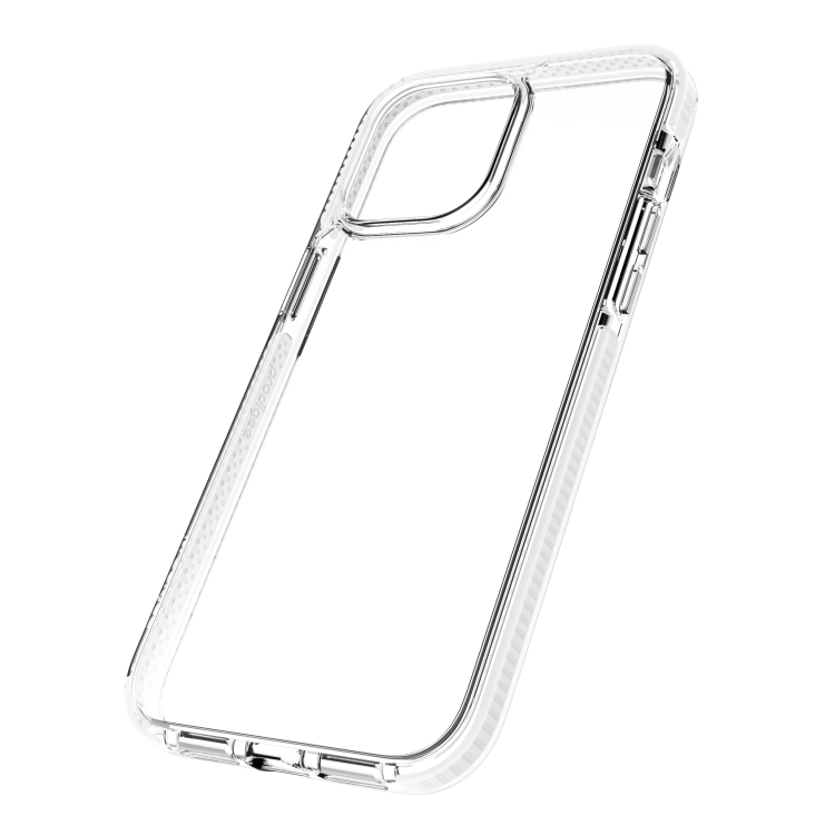 Przezroczyste etui z białymi wstawkami ProdiGee Safetee Steel - cover 2 | supershield.pl