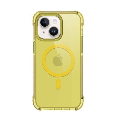Odświeżone etui ProdiGee Neo Lemon, iPhone 15, Żółte - plecki