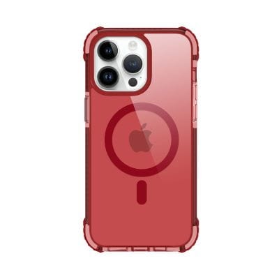 Odświeżone etui ProdiGee Neo Ruby, iPhone 15 Pro, Czerwone - plecki
