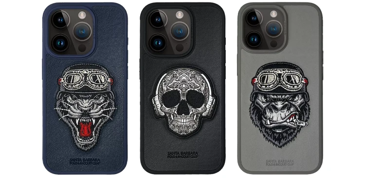 Zestaw skórzanych etui SBPRC Patti w trzech wariantach wzoru i koloru