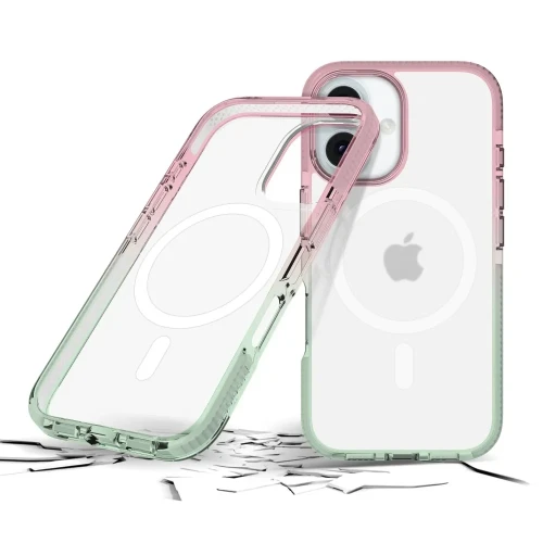 Etui Prodigee Flow, Blush Frost - iPhone 16 i iPhone 16 Plus