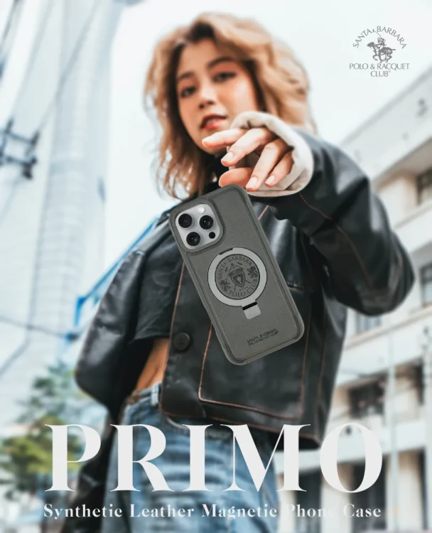 Etui ze  skóry syntetycznej SB Polo 'Primo' MagSafe z podstawką | supershield.pl