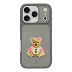 Etui ZuckBear Everley, Etui Skórzane - iPhone 17 Pro Max, Szare 