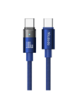Kabel Ładujący MCDODO C-C 100W LED Display 1,2m Niebieski