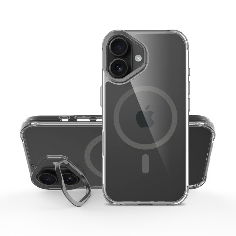 RESPO Emperor Mag do Apple iPhone 17 z MagSafe i regulowaną podstawką, Czarny