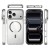 RESPO Emperor Mag do Apple iPhone 17 Pro z MagSafe i regulowaną podstawką, Czarny