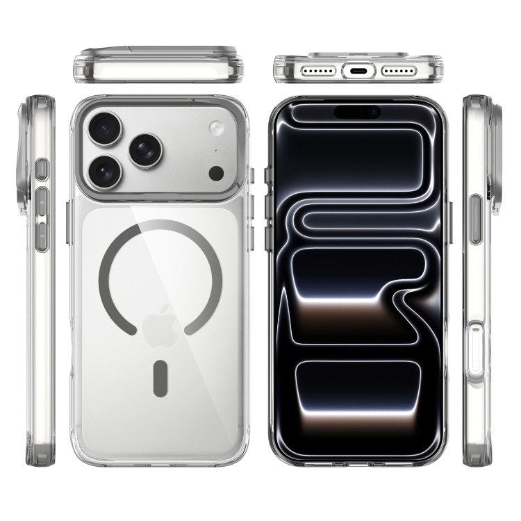 RESPO Emperor Mag do Apple iPhone 17 Pro z MagSafe i regulowaną podstawką, Czarny