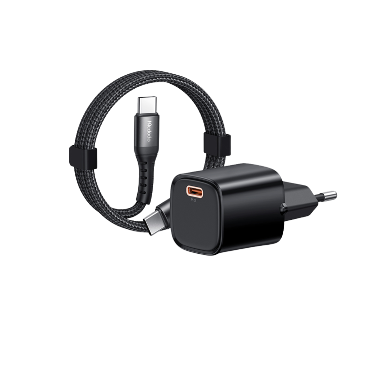 Ładowarka Sieciowa MCDODO 30W 1C PD Fast Car Charger + Kabel USB-C to USB-C 1.2m