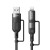 MCDODO 4w1 60W Kabel USB-A/USB-C do USB-C + Lightning 1,2 m – szybkie ładowanie i transmisja danych