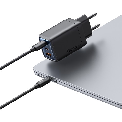 MCDODO Gana Mini 67W 2x USB-C + USB-A GaN Charger – kompaktowa ładowarka sieciowa szybkie ładowanie