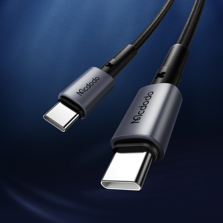 MCDODO USB-C do USB-C 65W 1,5 m – kabel PD Fast Charge do ładowania i danych