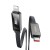 MCDODO LED Display USB-C do Lightning 36W 1,2 m – kabel PD Fast Charge z wyświetlaczem LED, oplot