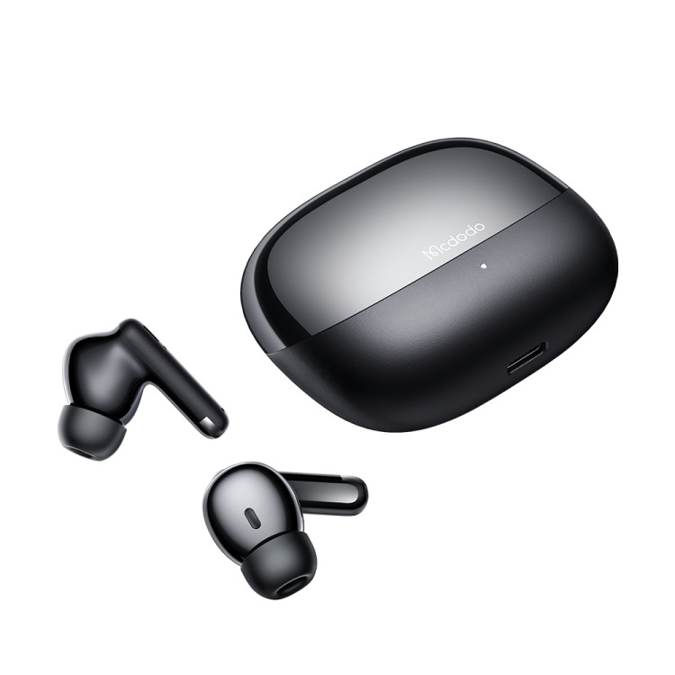 MCDODO Immersive Sound True Wireless Earbuds Black – słuchawki bezprzewodowe TWS Bluetooth 5.3, Czarne