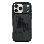 Skórzane Etui SBPRC Boris iPhone 17 Pro Czarne