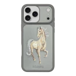 Skórzane Etui SBPRC Boris iPhone 17 Pro Max Szare
