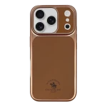 Skórzane Etui SBPRC Lucas iPhone 17 Pro Brązowe