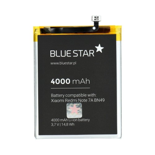 Bateria do Xiaomi Redmi Note 7A (BN49) 4000 mAh Li-Ion Blue Star