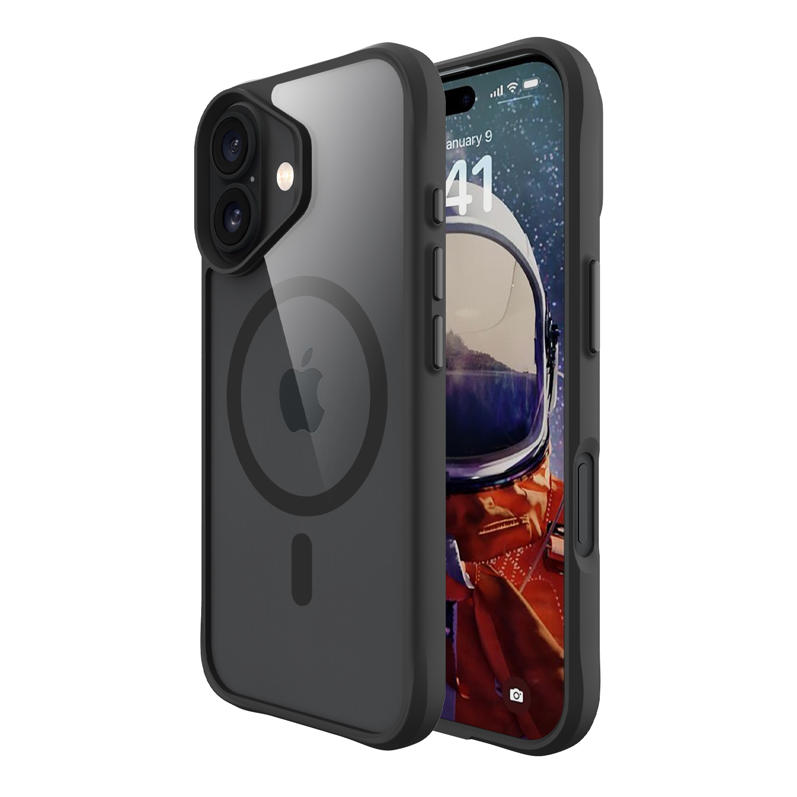 Etui Premium RESPO Ghost Mag z MagSafee, przezroczyste do iPhone'a 17 | supershield.pl